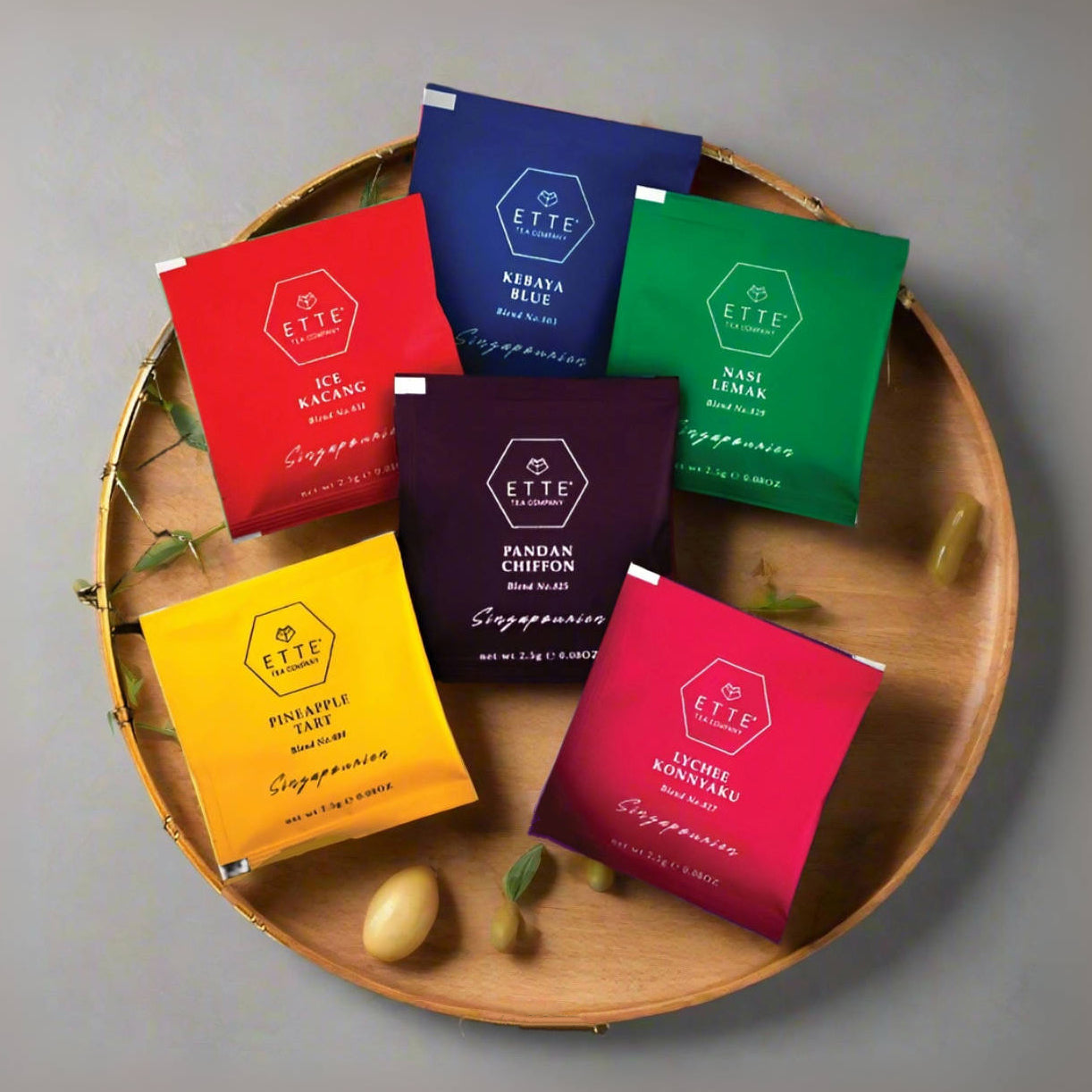 SINGAPOURIEN Assortiment, 18s