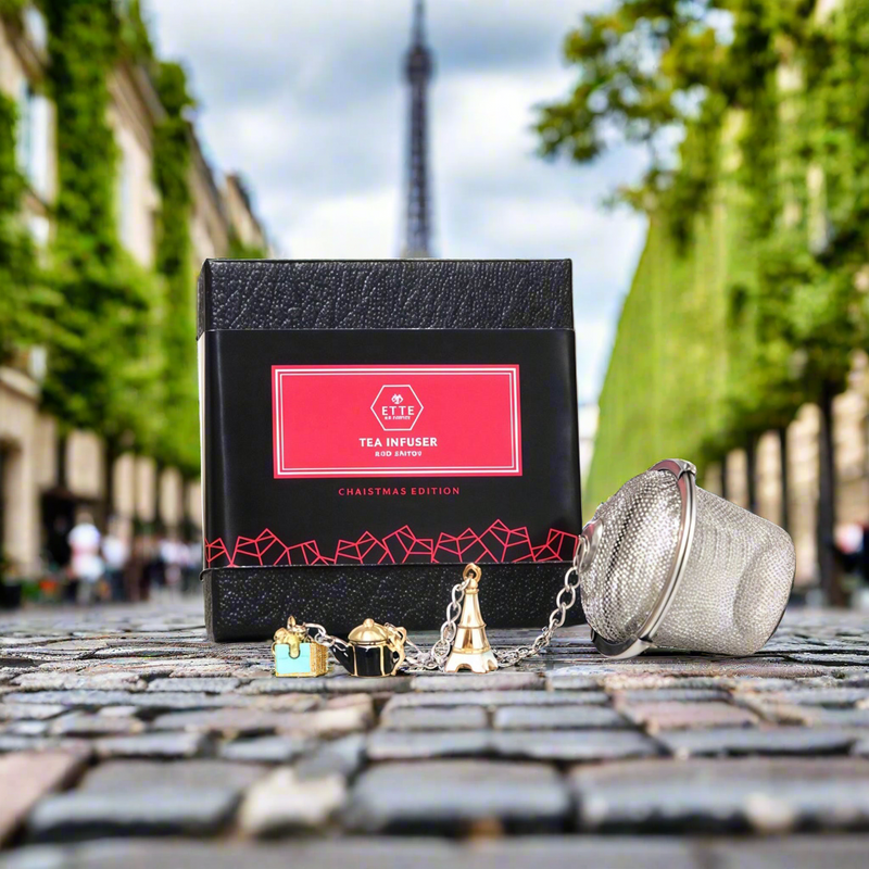 Tea Infuser with Charms - Paris Edition