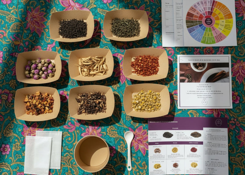 The Accoutrements of Tea Blending